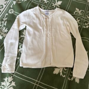 Talbots Cream Kids Sweater & Top